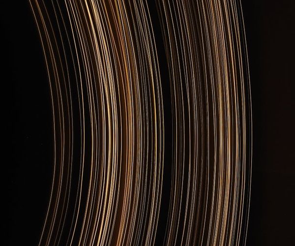 Abstract glowing lines representing flow of energy